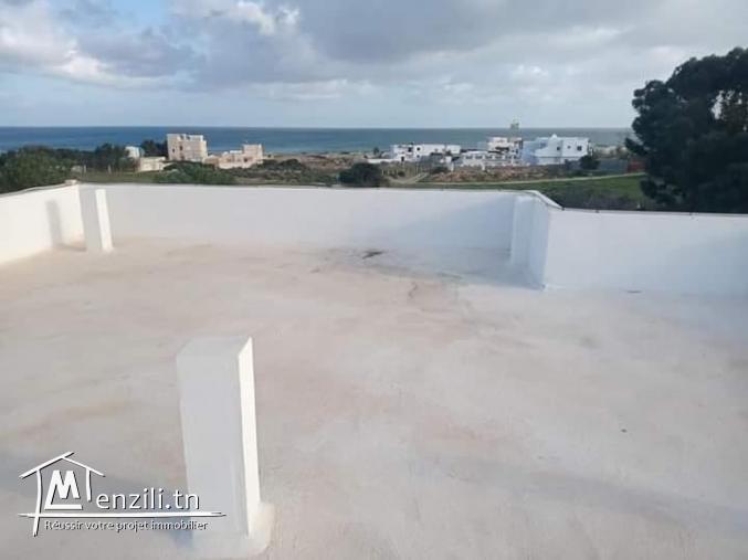 une villa prés de la plage sableuse à chat geubli el el haouaria