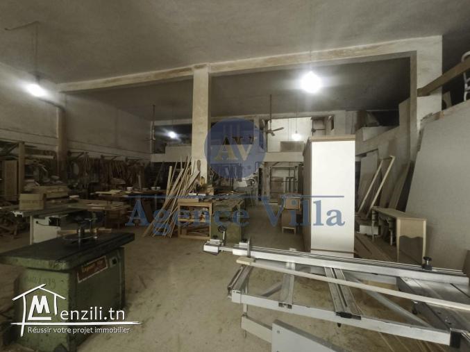 Un dépôt de 600m² à bhar lazrek