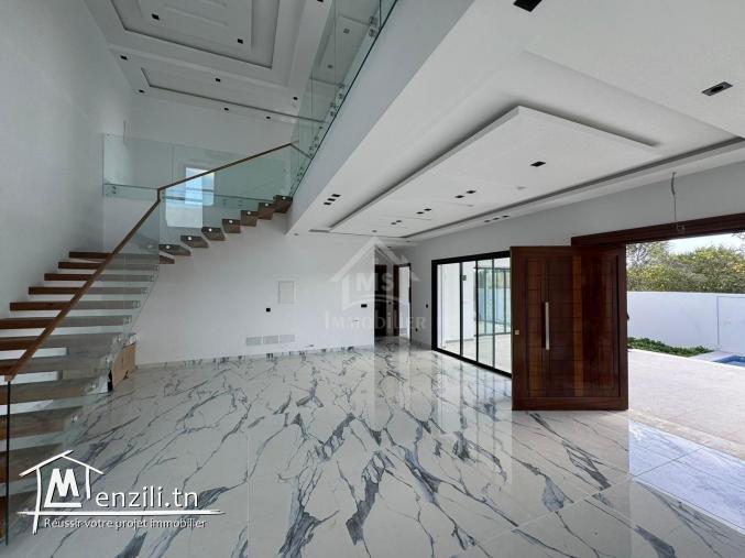 Villa S+4 toute neuve avec piscine à Hammamet à vendre 51355351