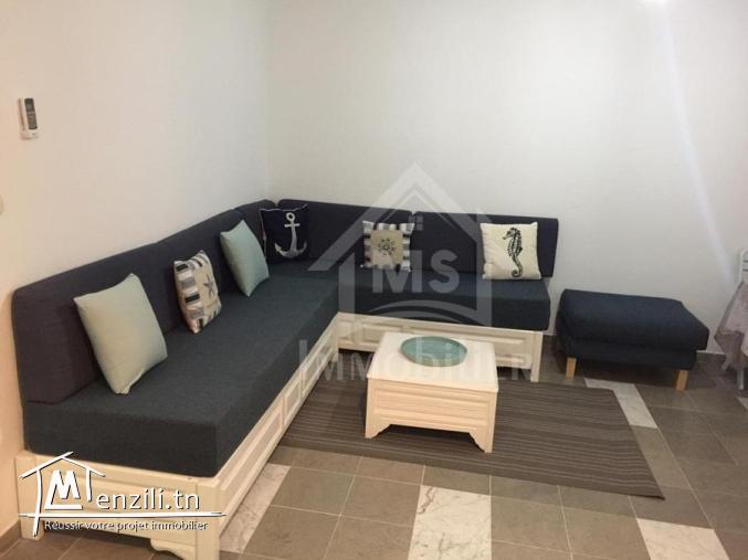 Location estivale: appartement S+1 à AFH Mrezga à louer 51355351