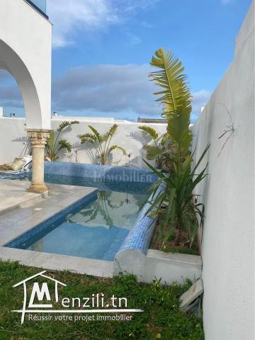 Charmante villa s+3 avec piscine à Hammamet à vendre 51355351