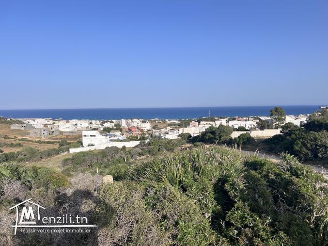 Terrain idéal à deux pas de la mer el haouaria