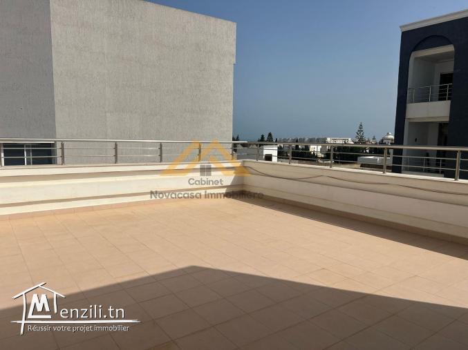 À Louer : Superbe Appartement S+2 avec Vue Mer – Chott Mariem ????