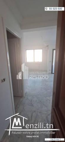 A louer s1 à ennasr   au 2ème étage d une résidence sécurisée