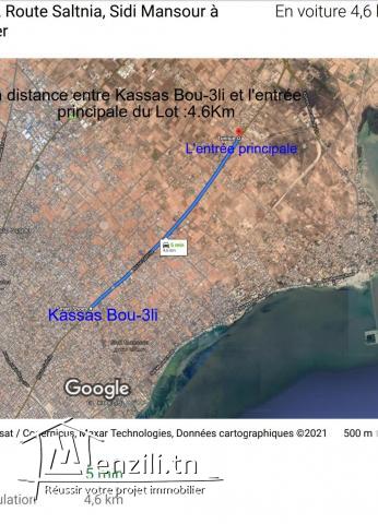 2 lots route essaltniya km9-Sfax