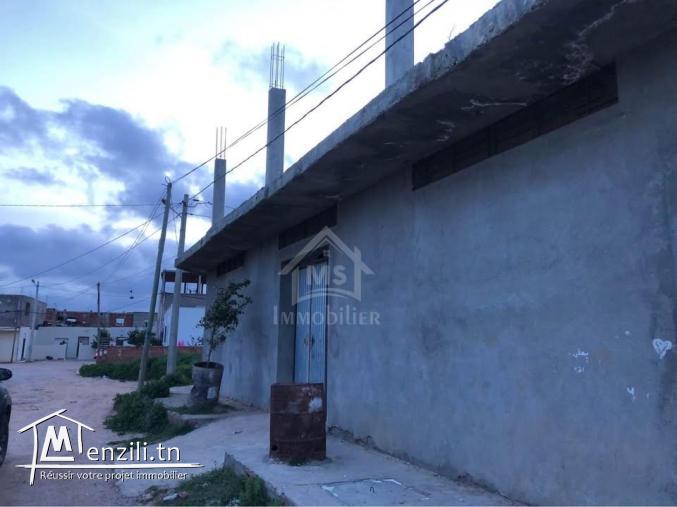 Maison S+2 avec 3 garages à vendre à Korba 51355351