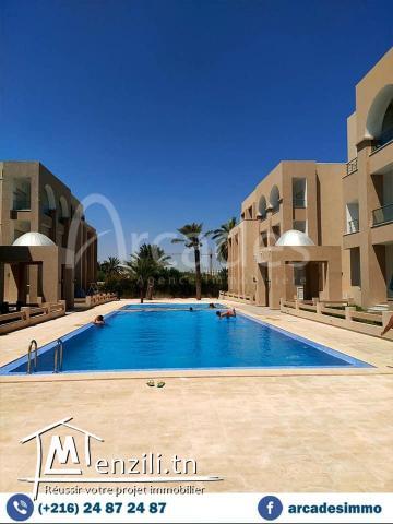 location de vacance : S+1 avec Piscine/Zone Touristique Monastir