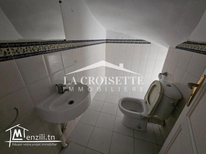 Duplex s+3 avec jardin à La Marsa MDL0650