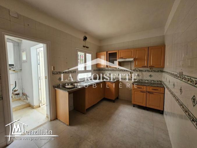 Duplex s+3 avec jardin à La Marsa MDL0650