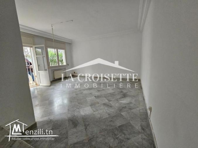 Duplex s+3 avec jardin à La Marsa MDL0650