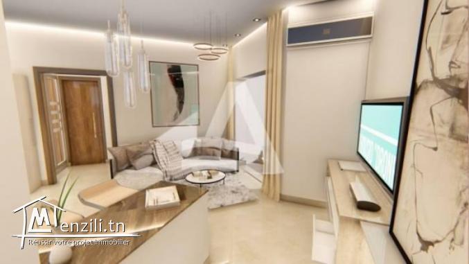Appartement S1 à vendre sur plan à Gammarth