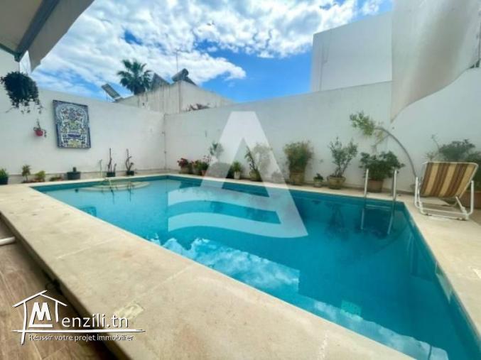 Une villa à louer à la Marsa