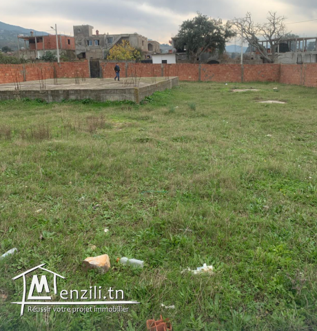 À vendre – Terrain prêt à construire de 950 m² à Tabarka