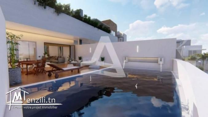 Appartement S2 à vendre sur plan à Gammarth