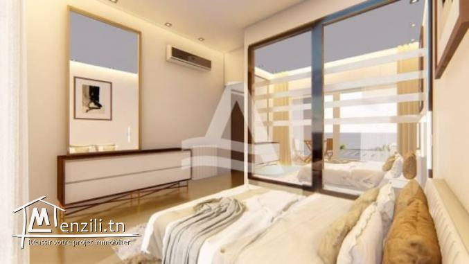 Appartement S3 à vendre sur plan à Gammarth