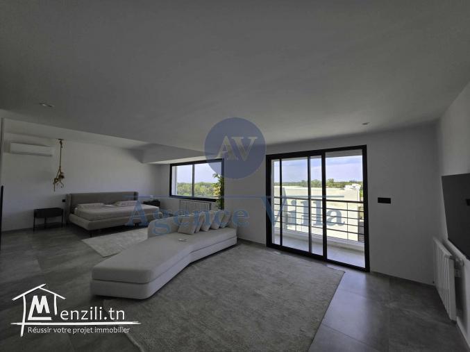 un triplex à gammarth avec piscine suspendu