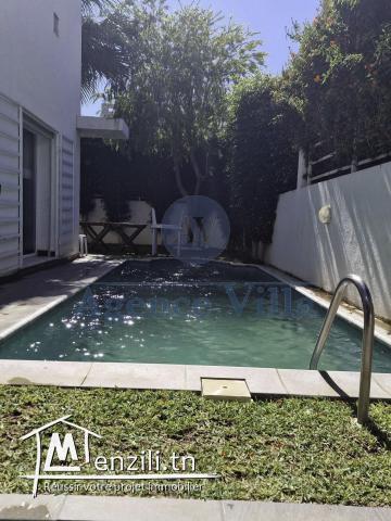 une villa s4 à la marsa avec piscine