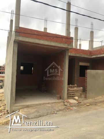 Maison avec garage encours de construction à Hammamet à vendre 51355351