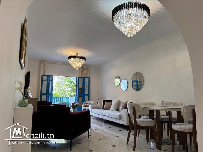 Sublime Appartement S+2 RDC –  hammamet