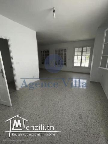 un duplex avec jardin à la marsa