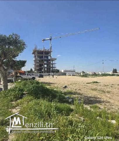 Terrain 850m2 à sahloul 4 et commercial