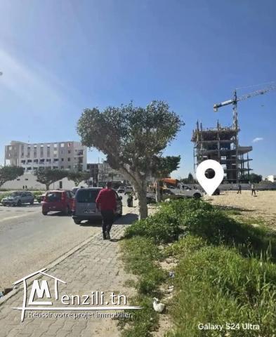 Terrain 850m2 à sahloul 4 et commercial