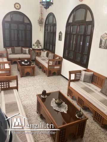 Premier étage d’une villa à vendre à Carthage Yasmina