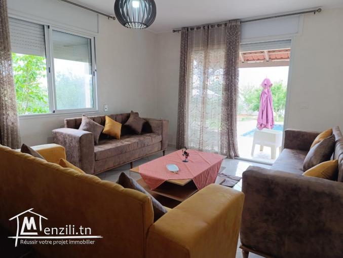 À Louer – Villa avec Piscine Privée à Dar Allouch, Kélibia ????