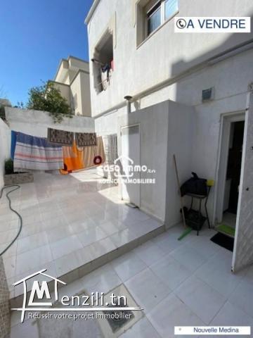 A VENDRE ETAGE DE VILLA RDC S3 AVEC TERRASSE ET CAFETERIA