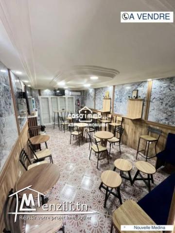 A VENDRE ETAGE DE VILLA RDC S3 AVEC TERRASSE ET CAFETERIA