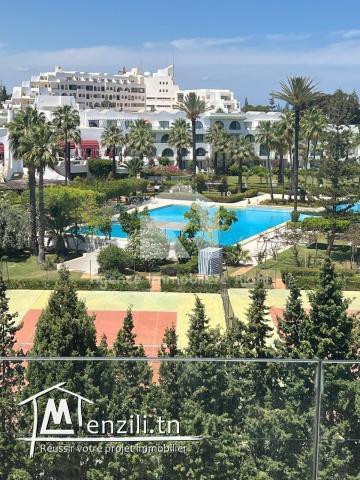 À LOUER (Courte Durée) | Appartement S+2 Meublé – Résidence Pieds dans l’Eau à Kantaoui