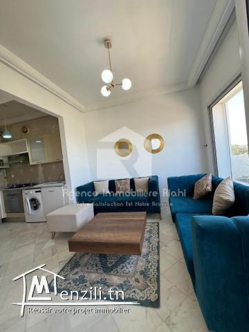 À LOUER (Courte Durée) | Appartement S+2 Meublé – Résidence Pieds dans l’Eau à Kantaoui