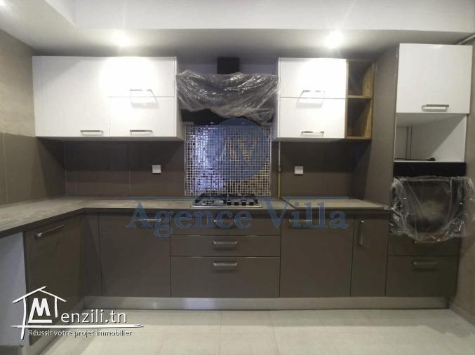 un appartement de 120 m2 à la soukra