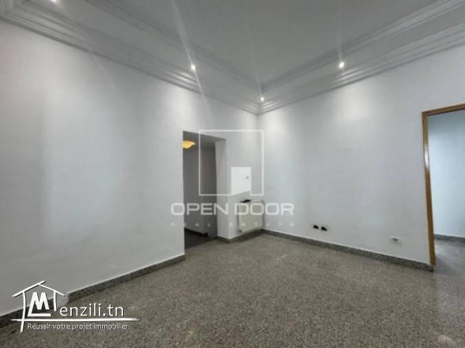 Etage de villa S2 à louer au cœur de la Marsa