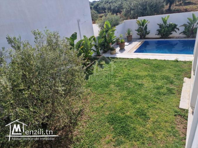 Villa avec jardin et piscine à vendre à Hammamet Sud51355351