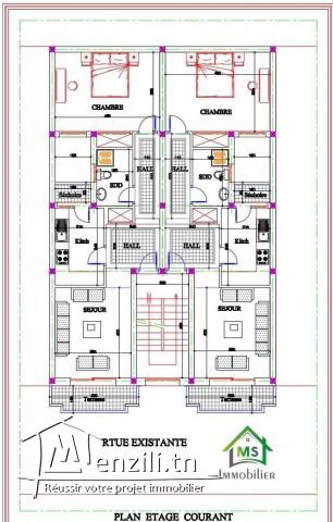Des S+1 encours de construction à Hammamet à vendre 51355351