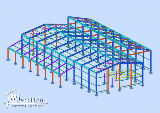 Terrain industriel 17000m² à Messadine