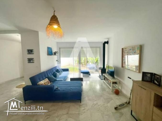 Location d'un duplex avec jardin à la Marsa