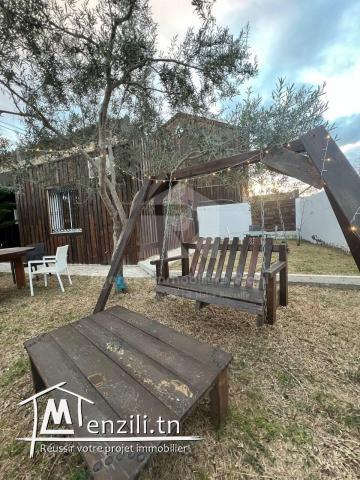 À LOUER (Courte Durée) | Coquette Villa S+2 avec piscine et jardin - Soviva – Kantaoui