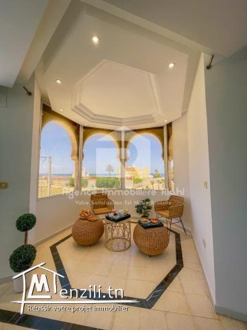 ? LOUER ?(Par Jour) ? Luxueuse Villa S+5 avec piscine ,? Pied dans l'eau ? Chatt Meriem, Sousse