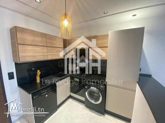 un appartement S1 meublé avec jardin