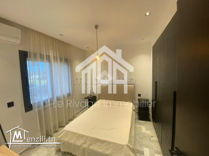 un appartement S1 meublé avec jardin