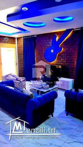 À LOUER (Par Jour) – Complexe de 4 Appartements S+2 avec Piscine Commune à Soviva – Kantaoui