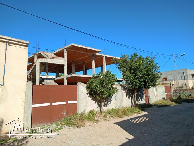 Villa en Construction à Borj Touil - Opportunité Unique à Personnaliser !