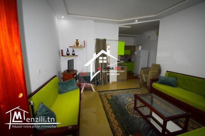 à louer appartement s+1 pour toute l’année à baghdedi
