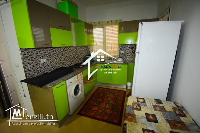 à louer appartement s+1 pour toute l’année à baghdedi