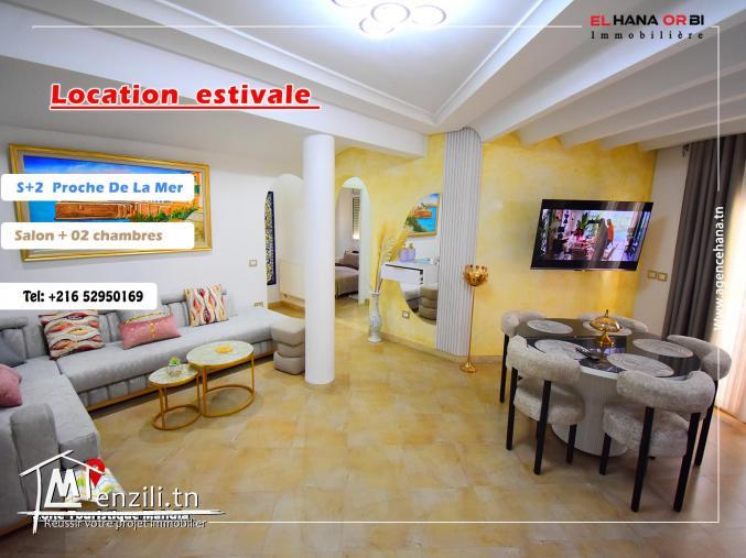 pour vacance s+2 proche de la plage corniche