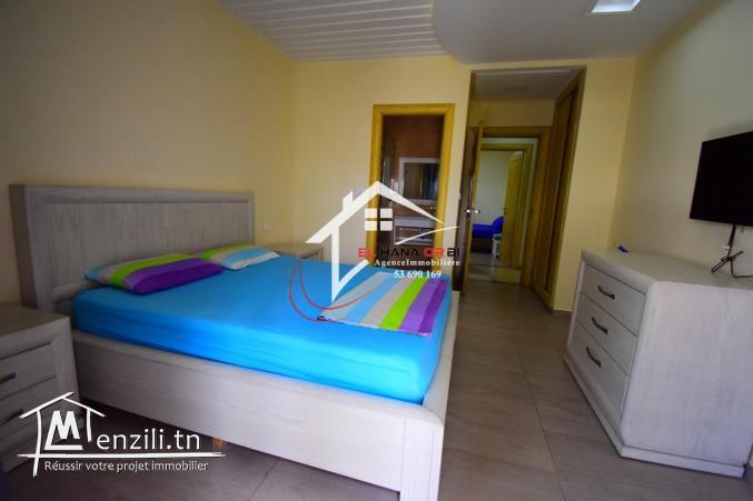 château front de mer 1ère étage pour vacance à rejiche mahdia