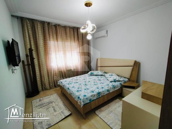 À LOUER (Courte Durée) – Appartement S+2 Meublé à Palm Lake Resort – Folla, Monastir