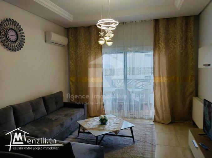 À LOUER (Courte Durée) – Appartement S+2 Meublé à Palm Lake Resort – Folla, Monastir